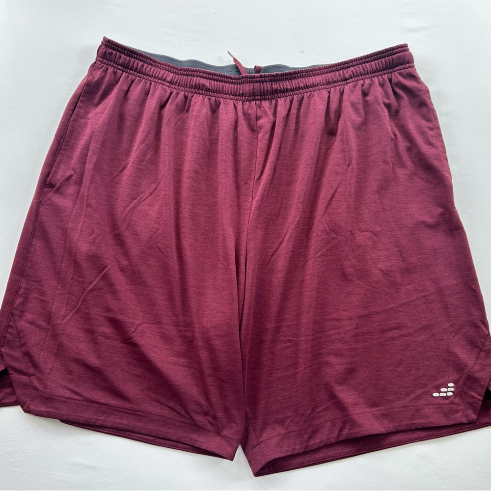 BCG Burgundy Sports Shorts